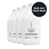 Apotheke Bath Gel + Hand Wash, White Vetiver, 1 Gallon, 4/CS ZOGAPOK-BGEL06