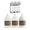 Zogics Organics Bath & Body Care Gallon Sampler Case + Oval Dispenser ZOGBundleO-39334-O3